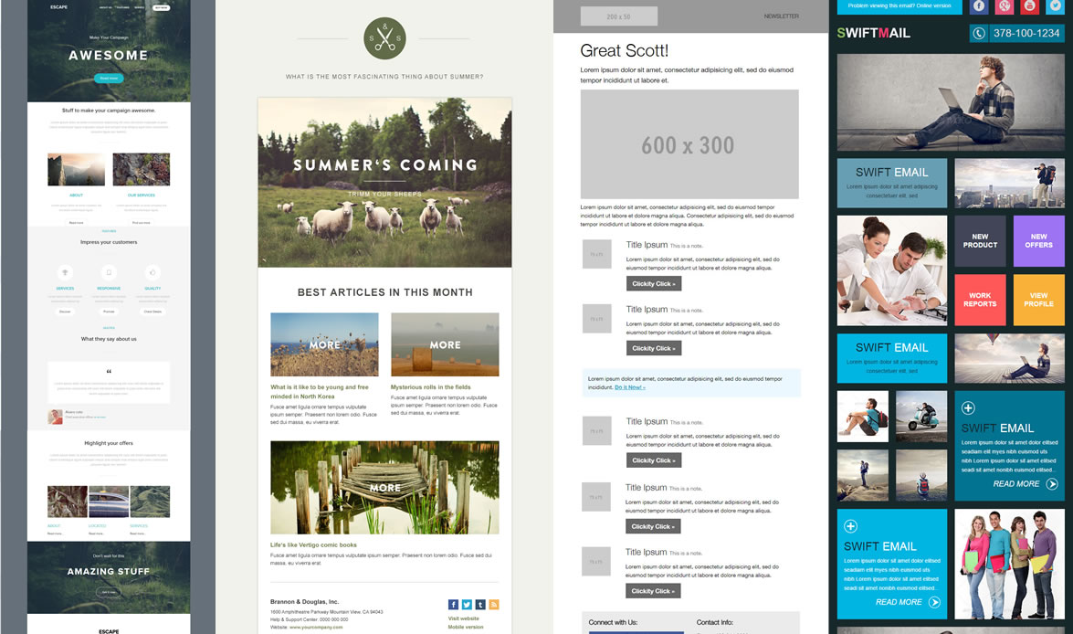 5 Templates De Newsletters Responsive Guia Rapida