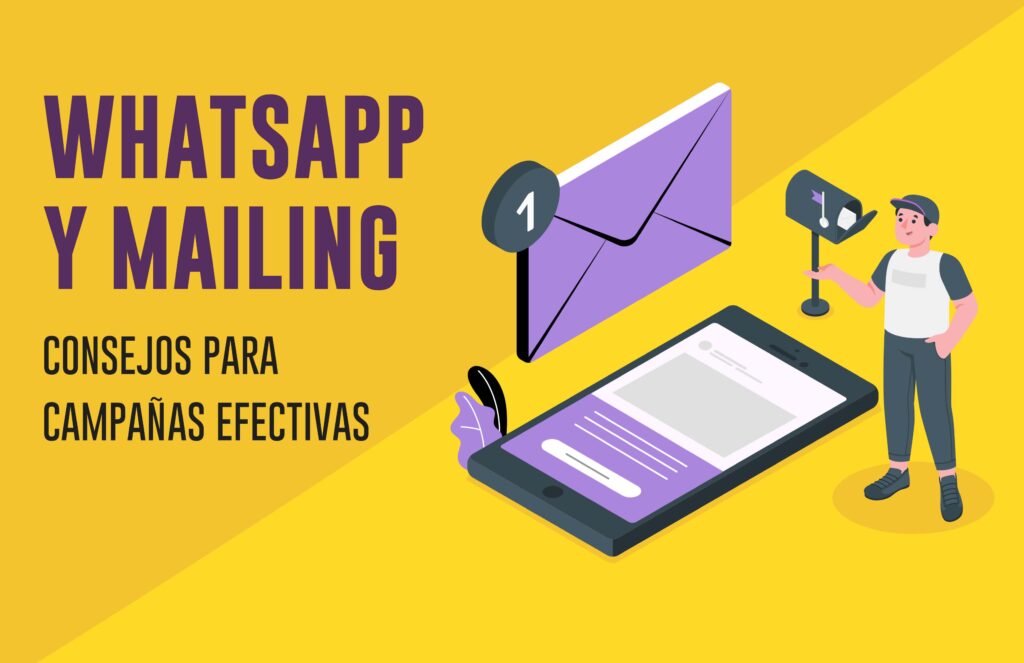 whatsapp y mailing