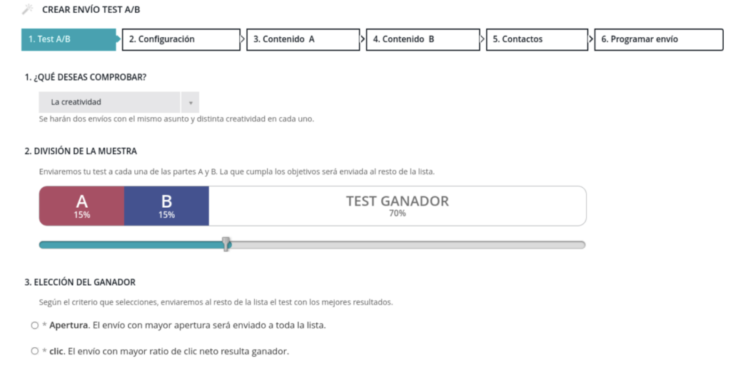 Test A/B