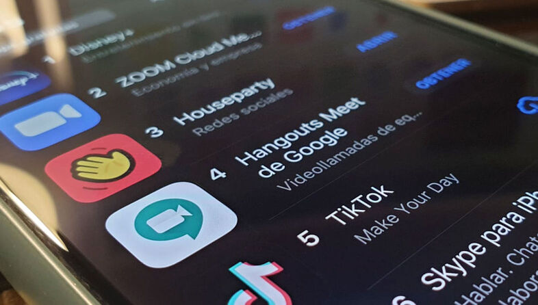 aplicaciones más descargadas de la cuarentena