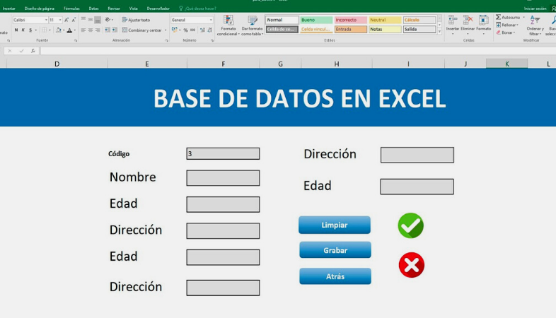 Base de datos de email