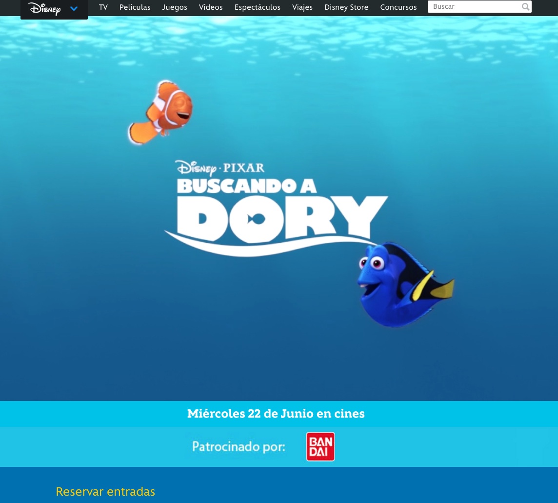 buscando a dory