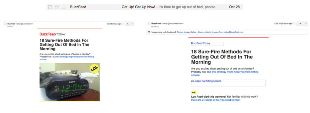 E-mail Marketing casos de sucesso: Buzzfeed