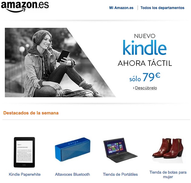 Estrategias de retargeting para vender más: Amazon