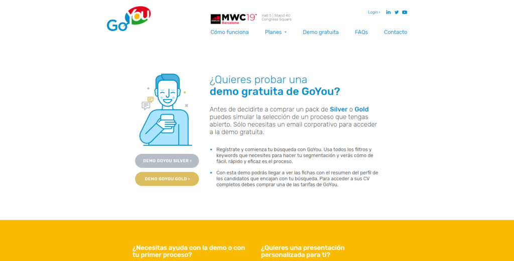  Demo gratuita Go You