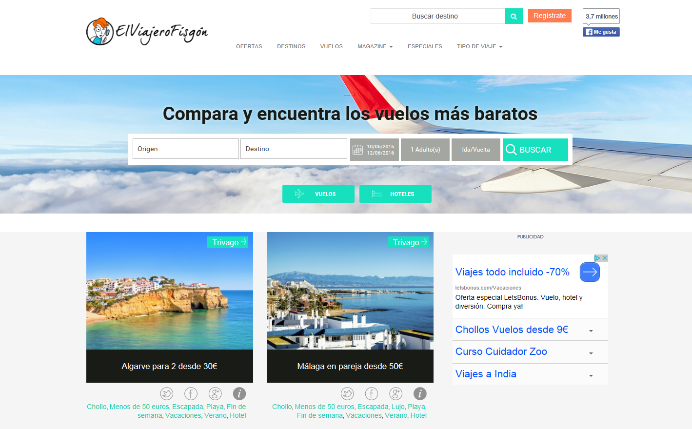 veredicto fácilmente Mercurio Las 21 mejores webs de viajes para organizar tus vacaciones | MDirector