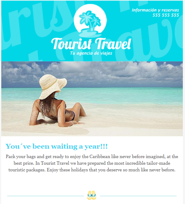 email templates: travel