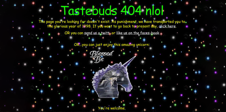 Tastebuds: disfrut del unicornio