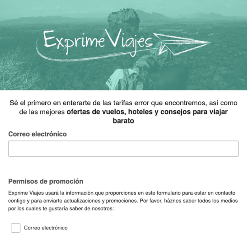 Landing pages del sector turismo que más convierten cómo deben ser MDirector