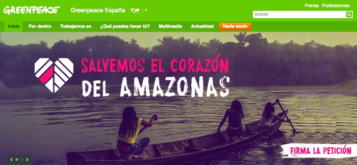 Usar colores en las landing pages