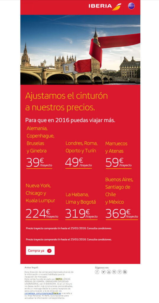 email marketing para turismo