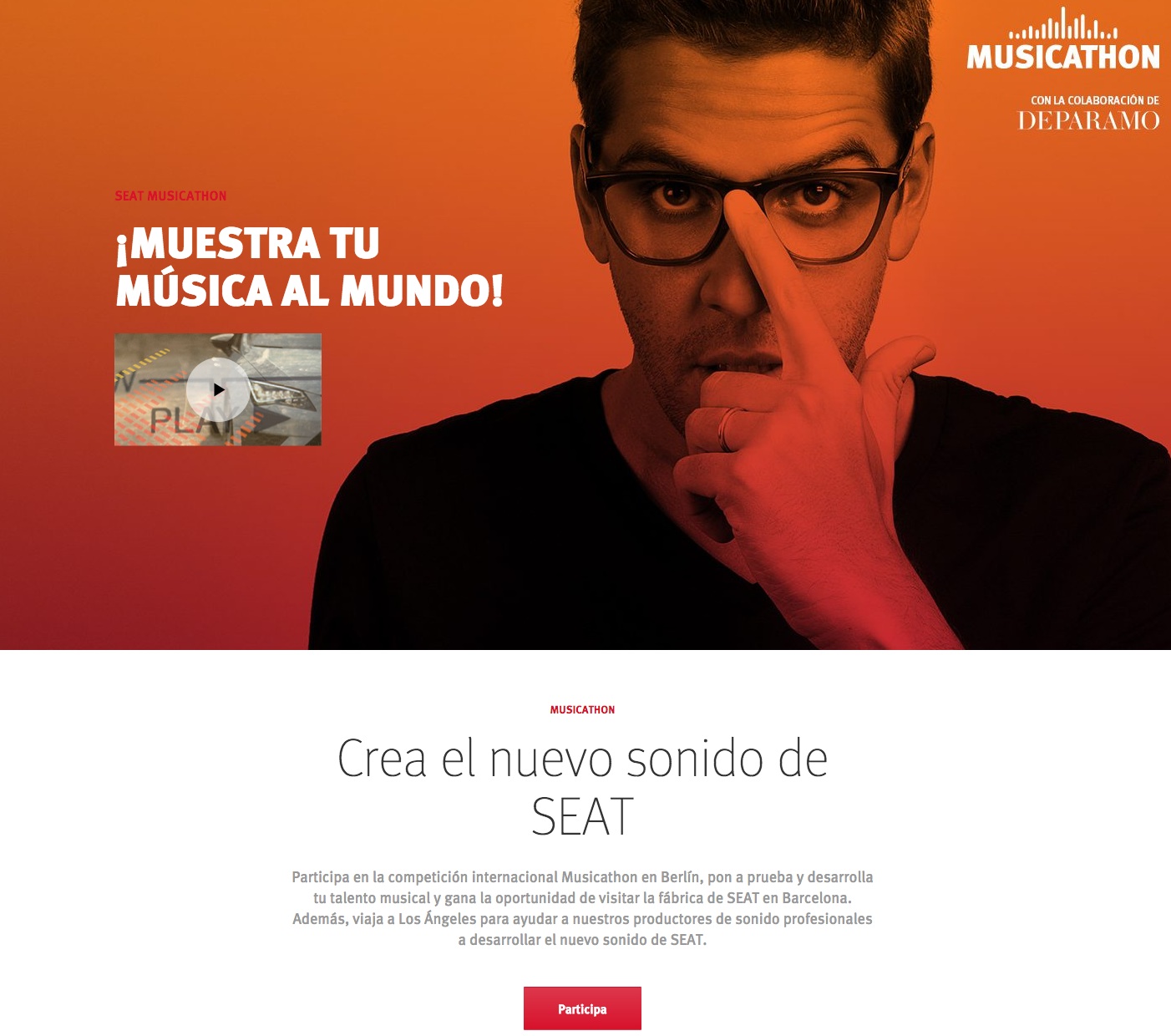 landing pages para captar leads en el sector automovilístico : Seat