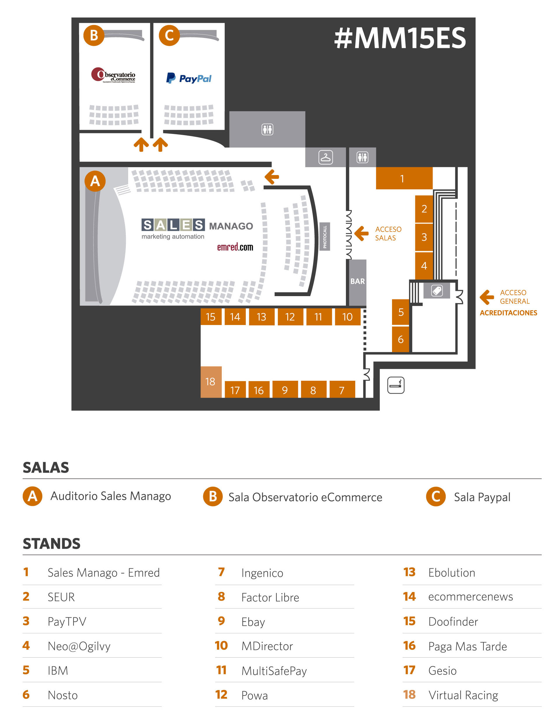 stand de MDirector en Meet Magento