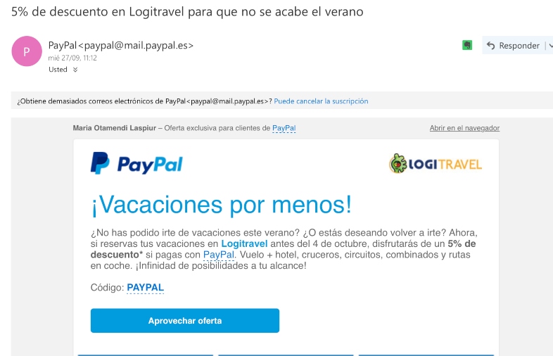 4 Ejemplos De Emails Para Enviar Cupones Con Códigos De Descuento Mdirector 3443