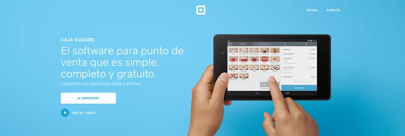 imágenes en landing pages: SquareUp