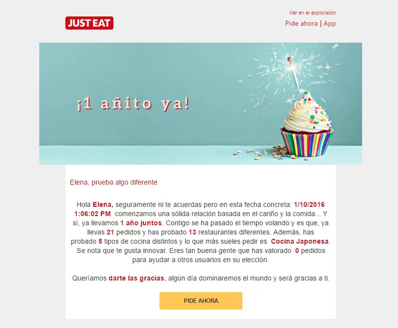 Emailing personalizado