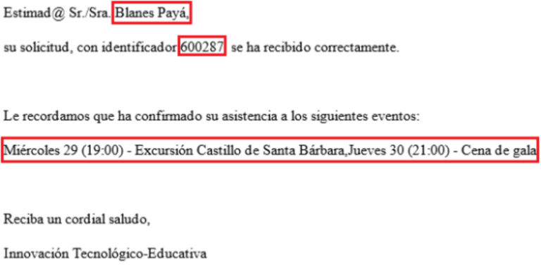 Estructura De Un Correo De Confirmación Perfecto Mdirector 6489