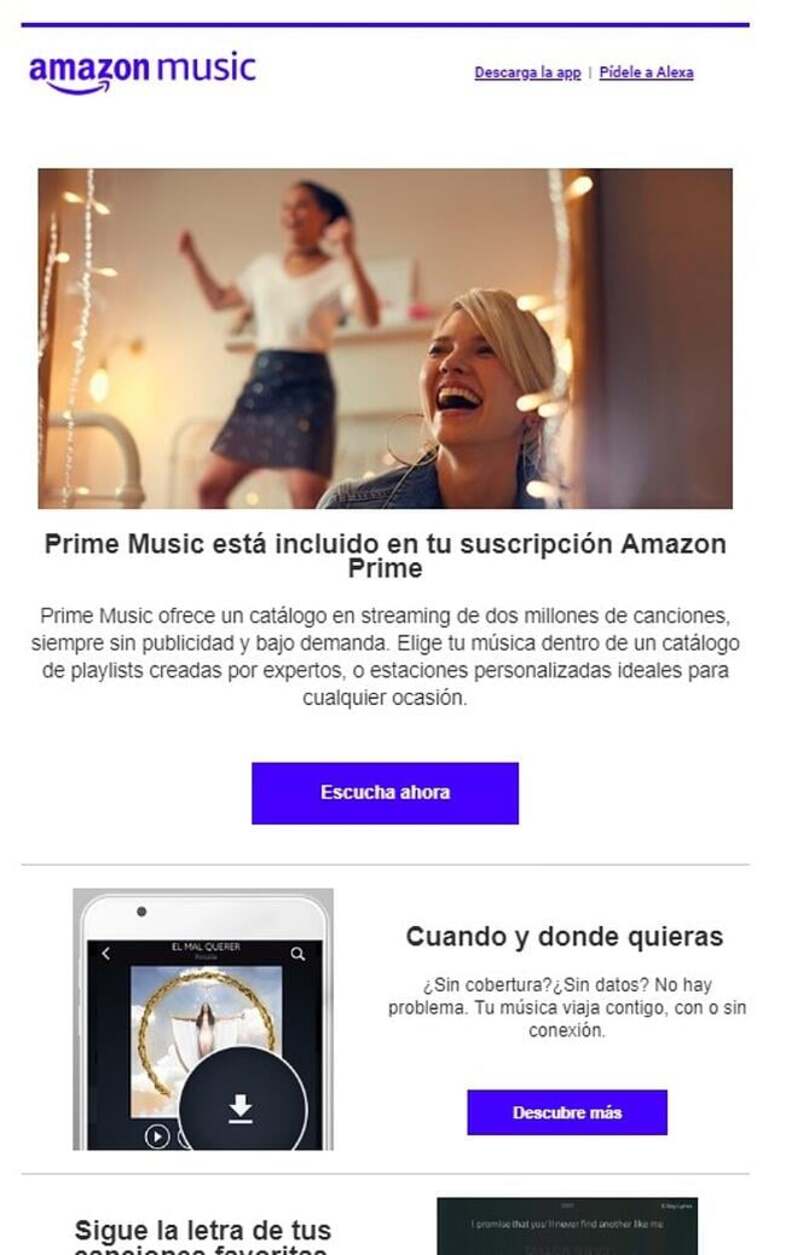 amazon music email