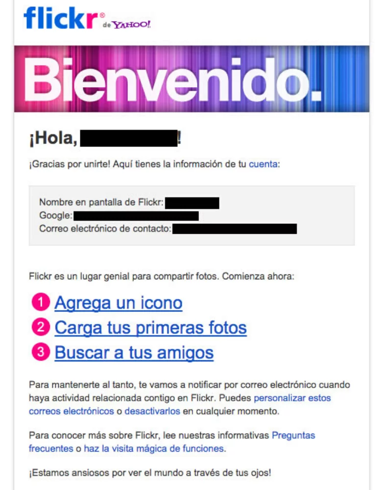 email de presentación de empresa