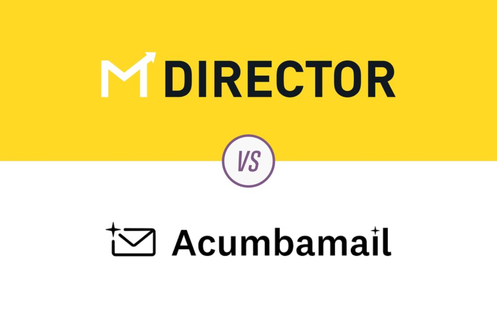 Mdirector vs Acumbamail