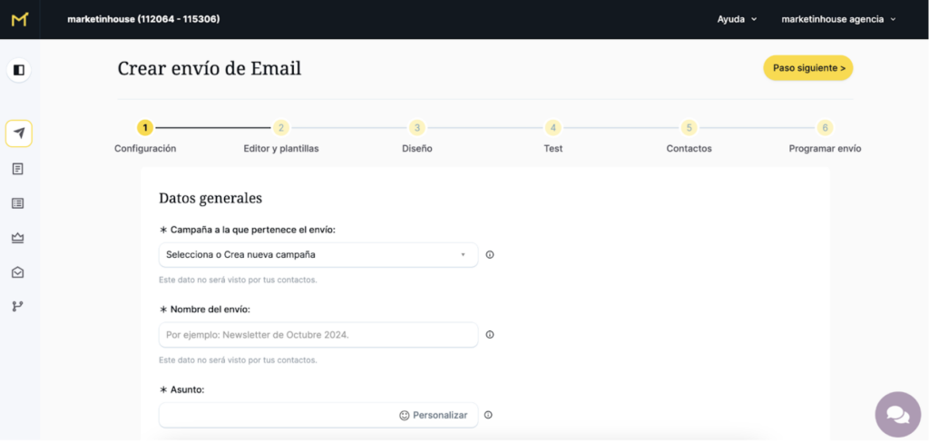 plataforma email amrketing mdirector