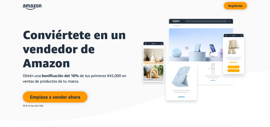 programa de vendedores en Amazon
