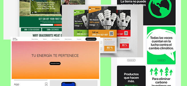 7 ejemplos de landing pages para empresas ecológicas