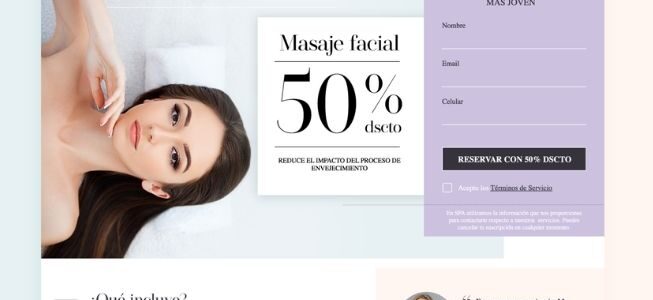 4 ejemplos de landing page para spas con las que conseguir más clientes