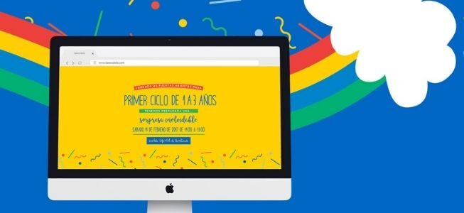 5 ejemplos de landing page para escuelas infantiles