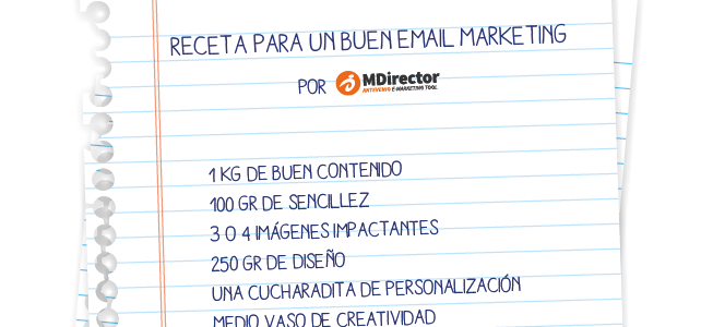 Receta para realizar un buen Email Marketing