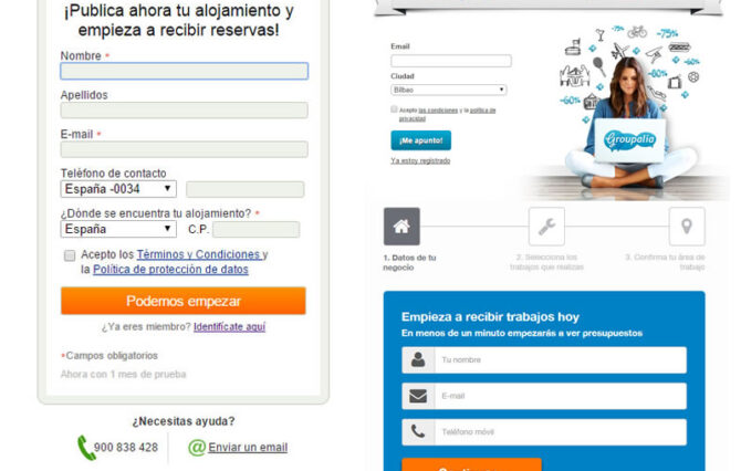 3 exemplos de formulários que ajudam a captação de assinantes