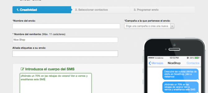 Cómo hacer una campaña con una plataforma de sms masivos
