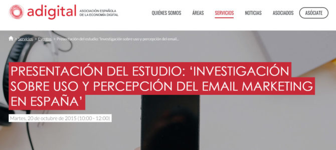 MDirector participa en el informe “Uso y percepción del email marketing en España” de Adigital