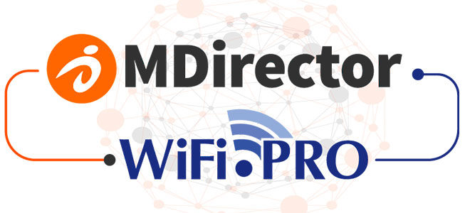 Integra WIFI.PRO en MDirector y gestiona los clientes que se conectan vía WiFi