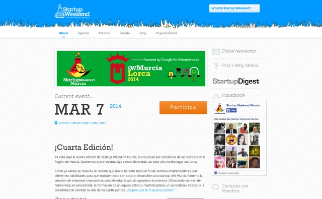 MDirector con las startups en Startup Weekend Murcia